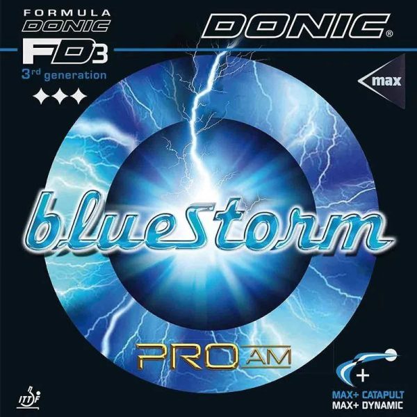 رویه راکت پینگ پنگ دونیک مدل BLUE STORM PRO AM