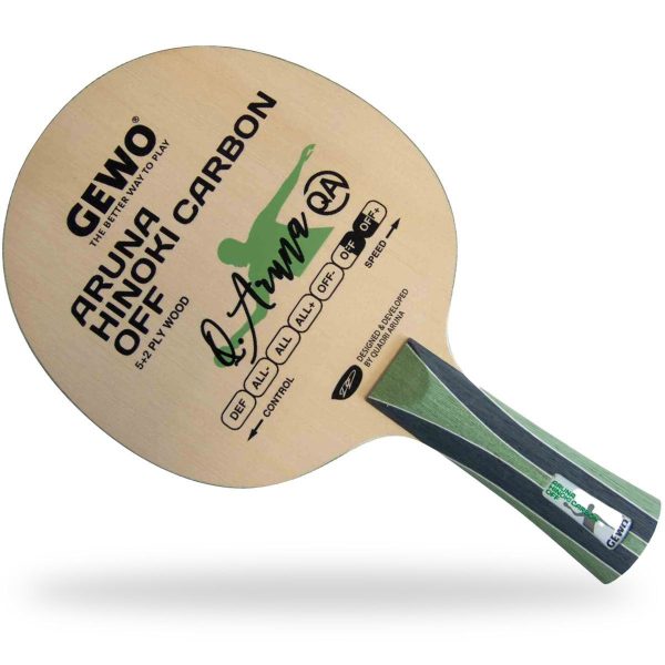 چوب راکت پینگ پنگ جوو ARUNA HINOKI CARBON - Image 2