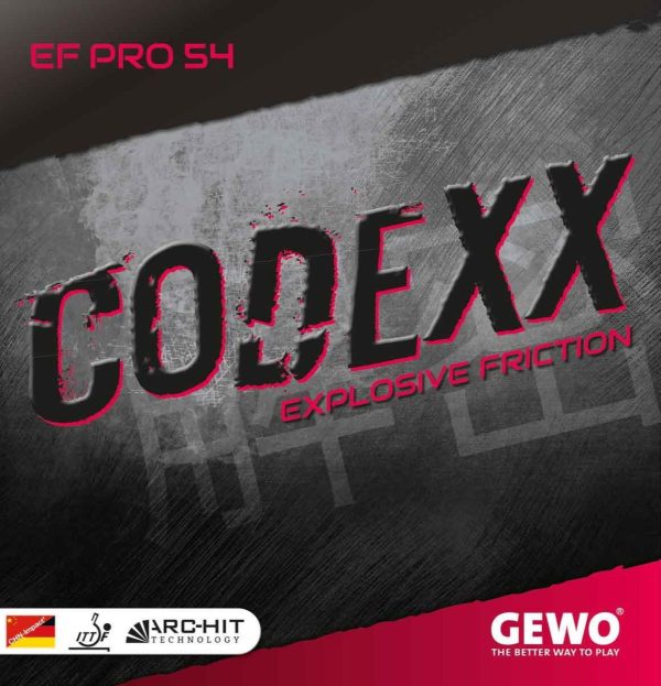 رویه راکت پینگ پنگ CODEXX EF PRO 54