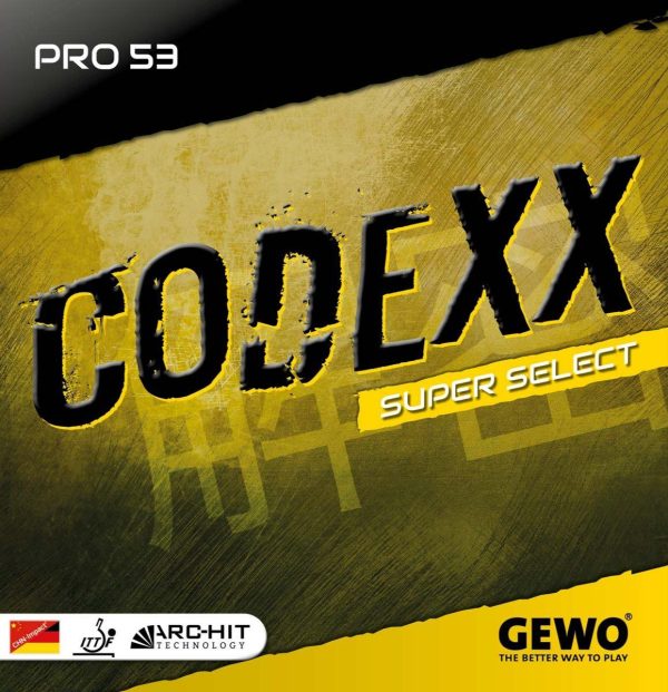 رویه راکت پینگ پنگ Codexx Pro 53 SuperSelect