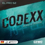 رویه راکت پینگ پنگ CODEXX EL PRO 52