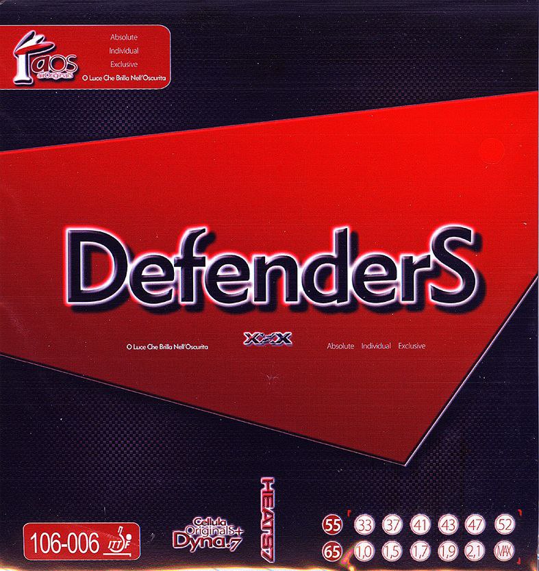 رویه راکت پینگ پنگ ایر دفندرز لیبل