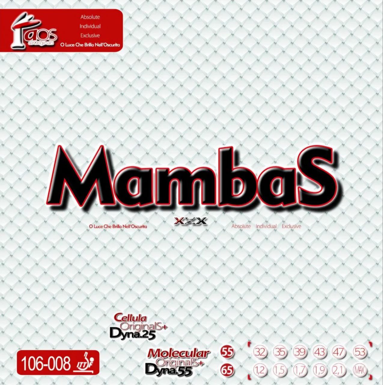 رویه راکت پینگ پنگ ایر مامباس